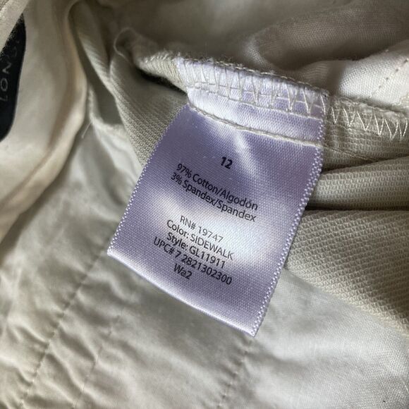 George Pants Size 12 London Fit Tan Beige Dress Work Career School Casual Womens - Picture 6 of 10